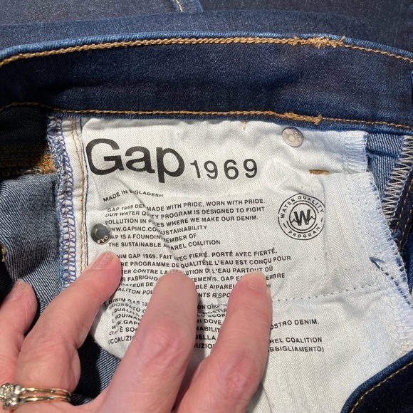 Gap 1969 27R True Skinny Super High Rise Ladies Jeans Size 27.  New! No tags! - Picture 9 of 9